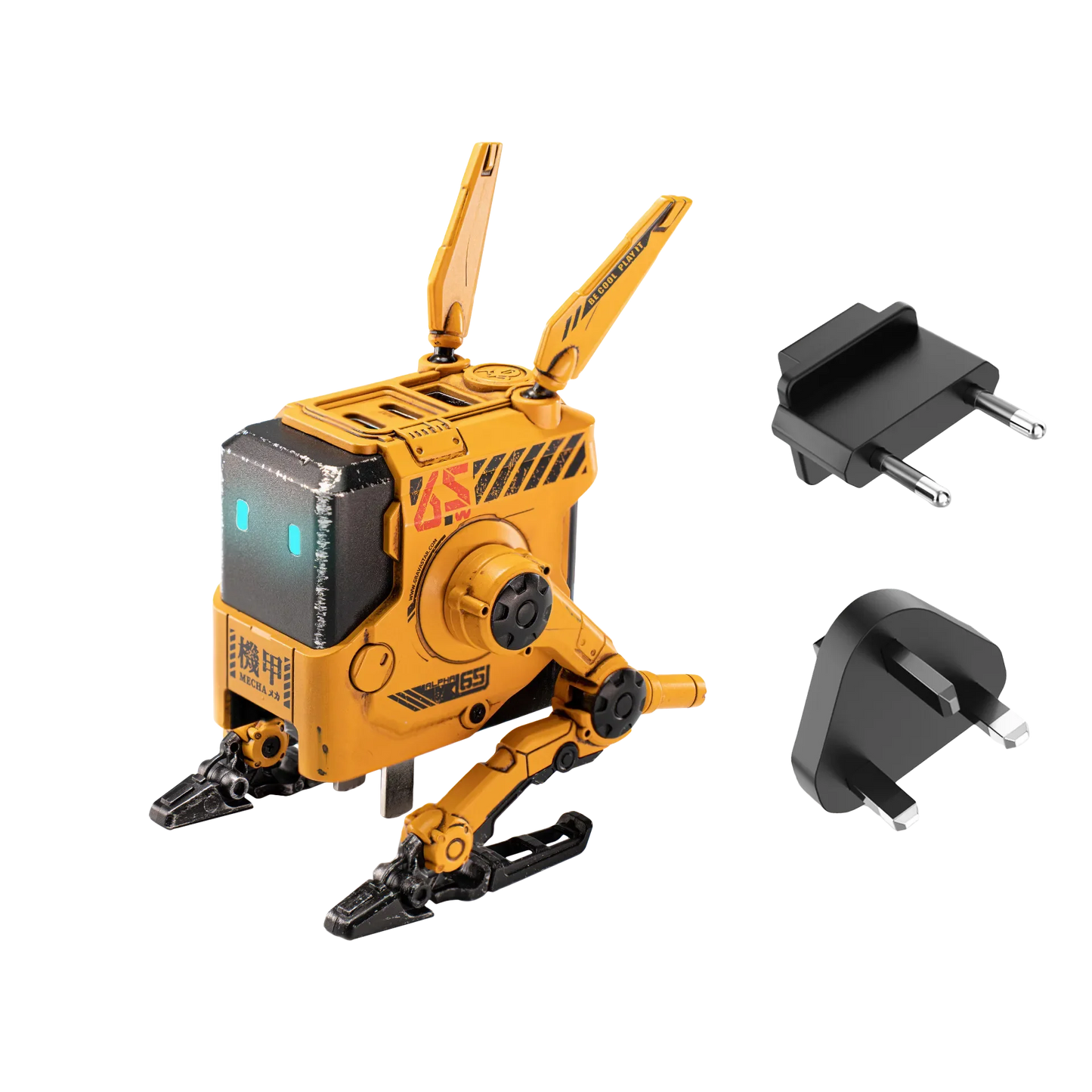 GravaStar Alpha65 GaN 65W Wall Charger - EU & UK Plug