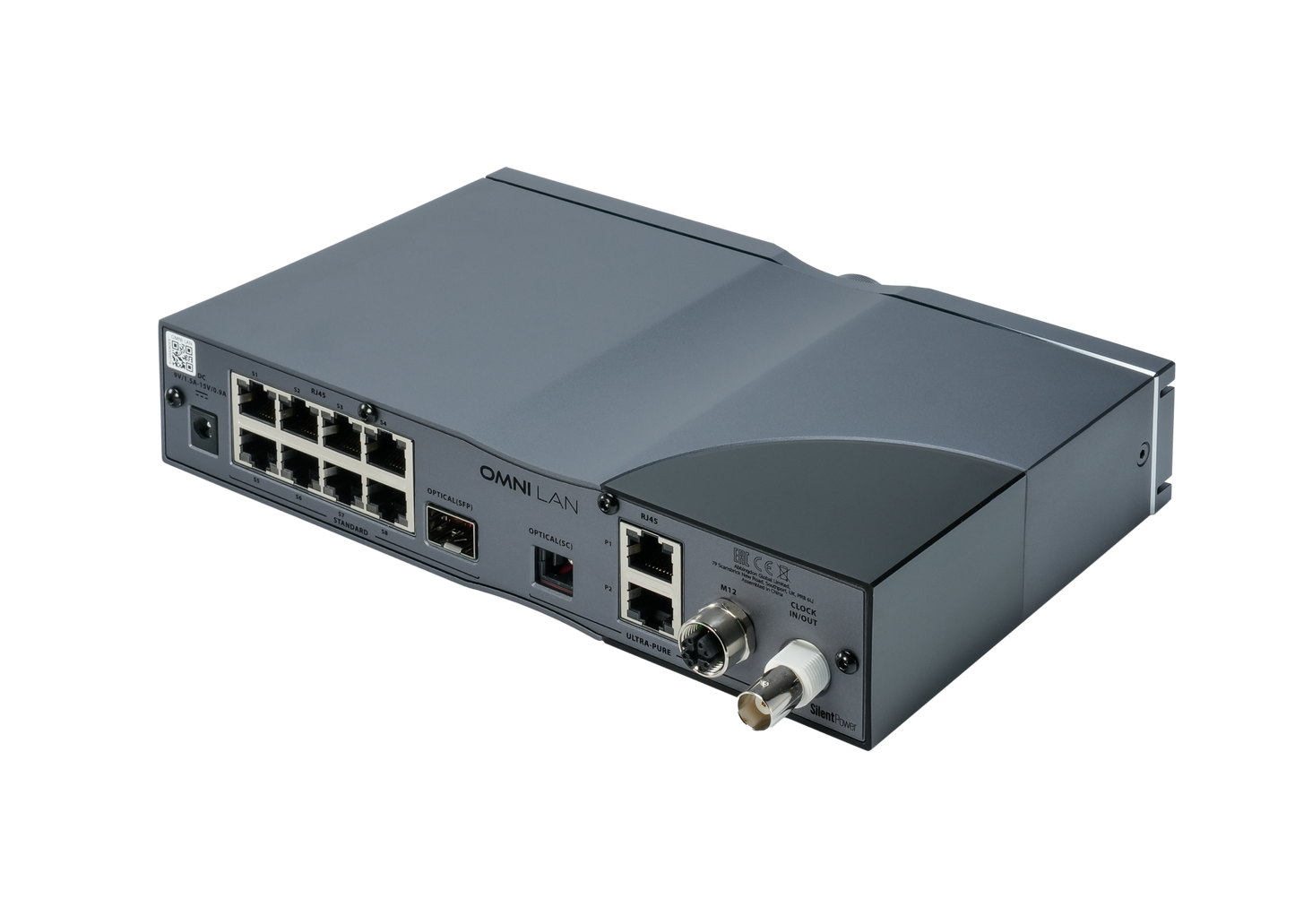 SilentPower by iFi OMNI LAN - Optically Isolated Audiophile Network Switch