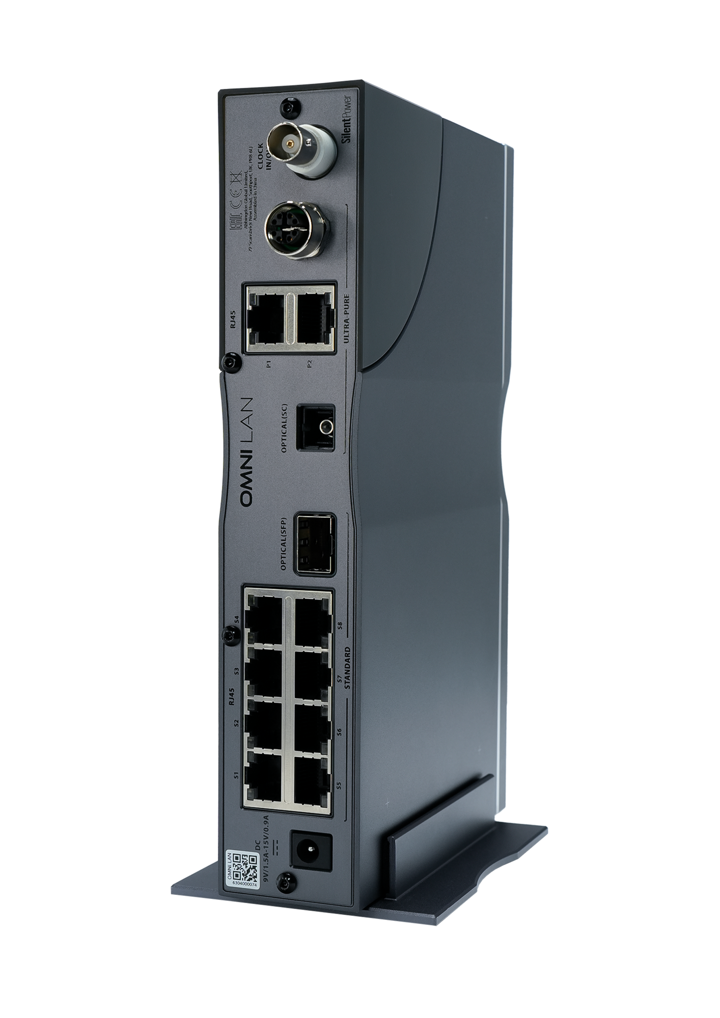 SilentPower by iFi OMNI LAN - Optically Isolated Audiophile Network Switch