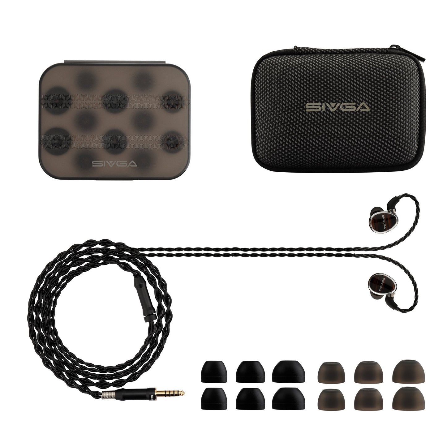 SIVGA Nightingale - Planar Magnetic In Ear Isolating IEM Earphones