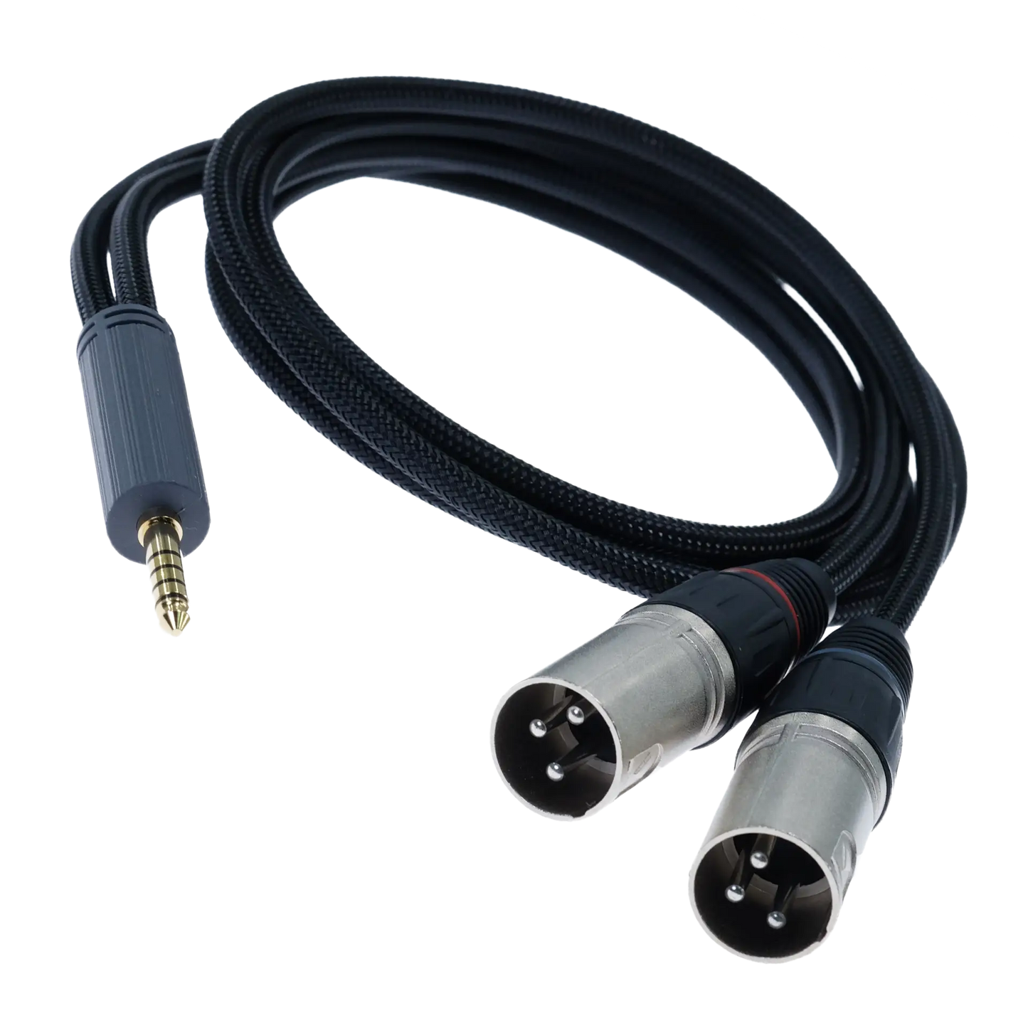 iFi Audio Cable Series - 4.4mm to Dual XLR Interconnect Cable - Standard Edition - 1m