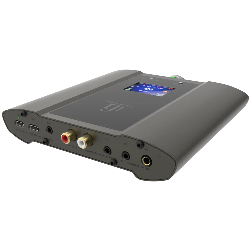 iFi Audio iDSD Valkyrie - Portable Mastering-Grade Headphone Amplifier & USB DAC - Black
