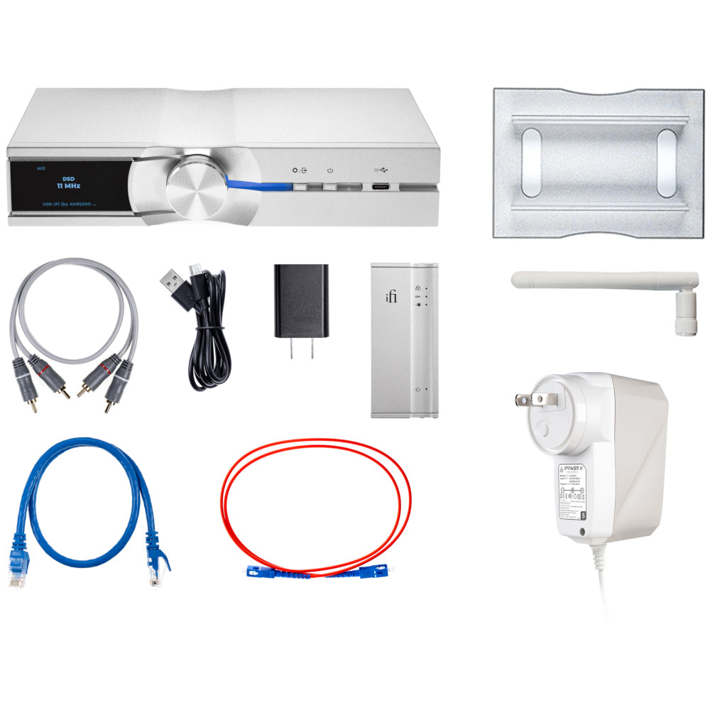 iFi Audio NEO Stream - Hi-Res Desktop Network Audio Streamer with Integrated DAC