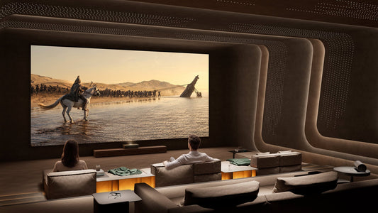 LuxVision: 4K 120Hz Ultra Short Throw Cinema Redefined