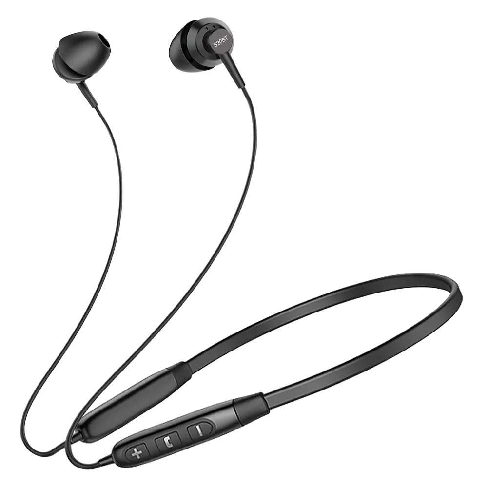 SoundMAGIC S20BT - In Ear Isolating Wireless Earphones with Controls & Mic - Black