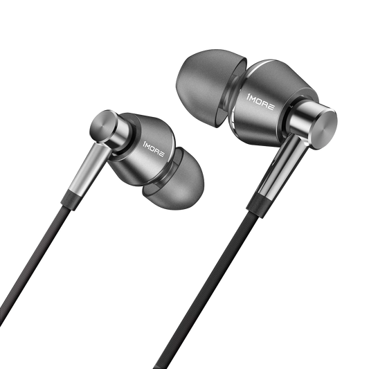 1MORE Triple - Three Hybrid Drivers In Ear Isolating Earphones - Silver