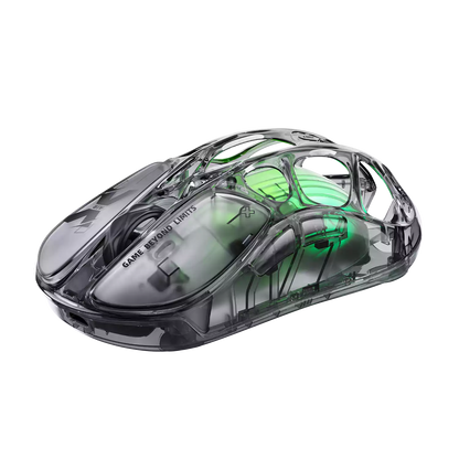 GravaStar Mercury X Air - 8K Wireless Gaming Mouse with 8K Wireless Dongle - Onyx Crystal