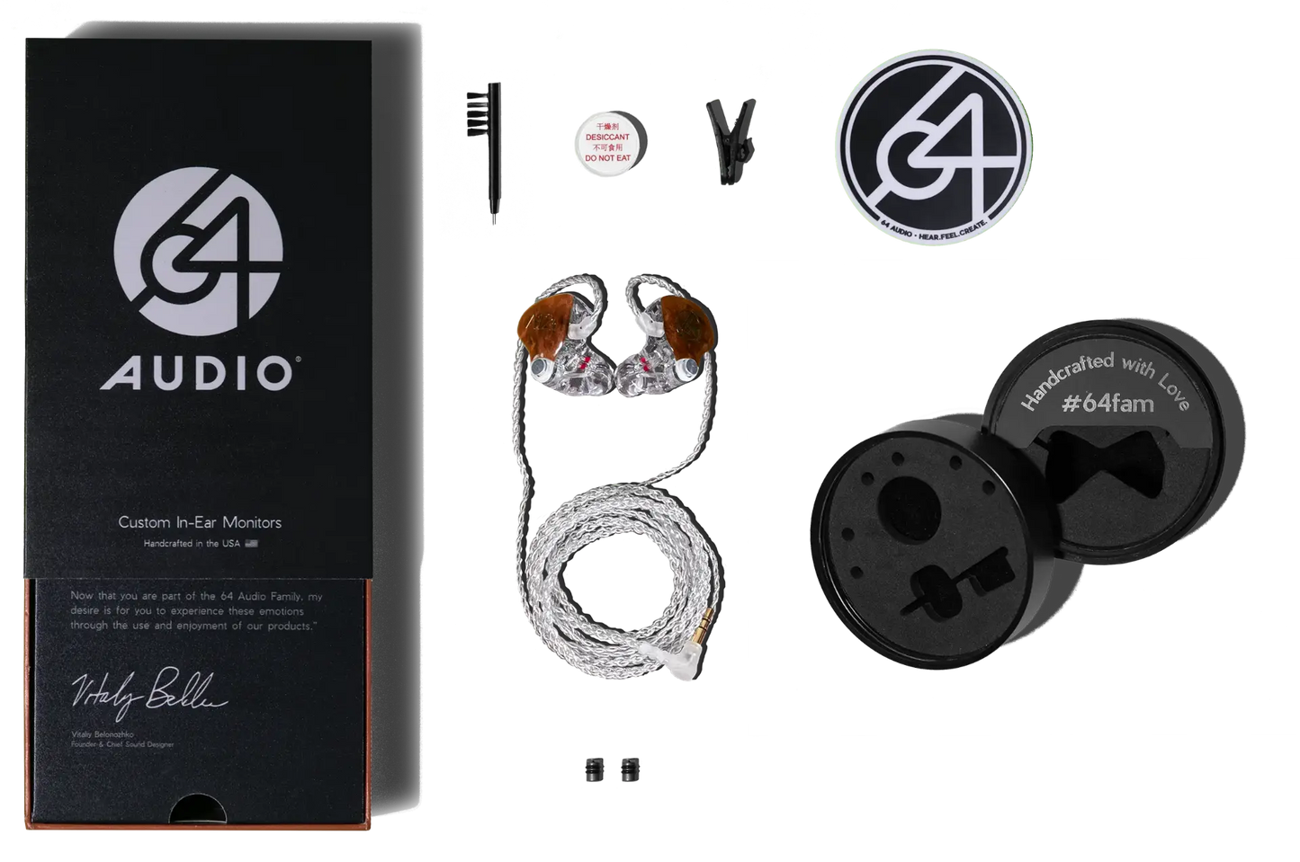 64 Audio A12t - Twelve Drivers Custom IEM Earphones