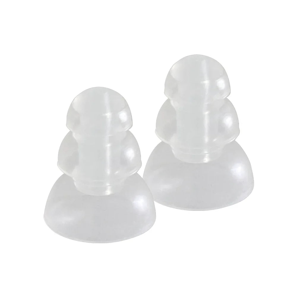 Etymotic ER38-15SM 3-Flanged Frost Eartips - Long Stem - 5 Pairs