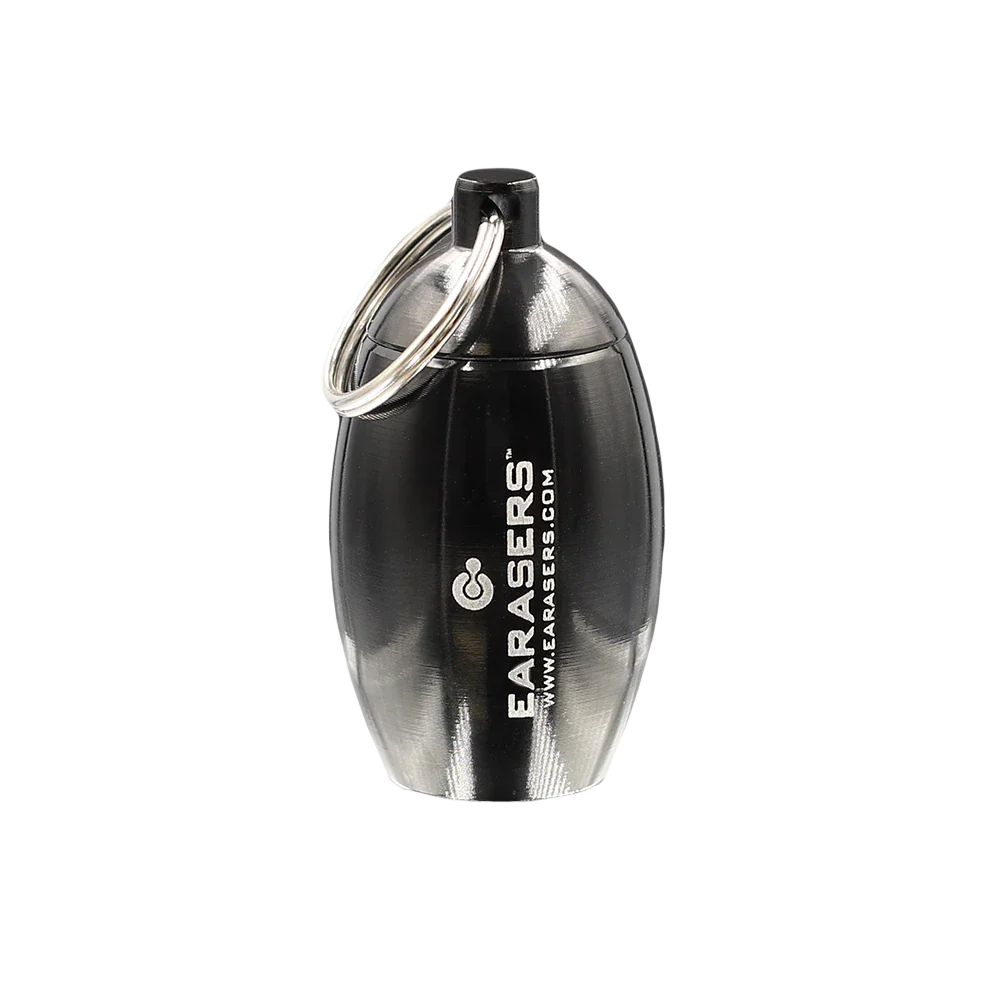 Earasers Stash-Can - Waterproof Metal Keychain Carry Case