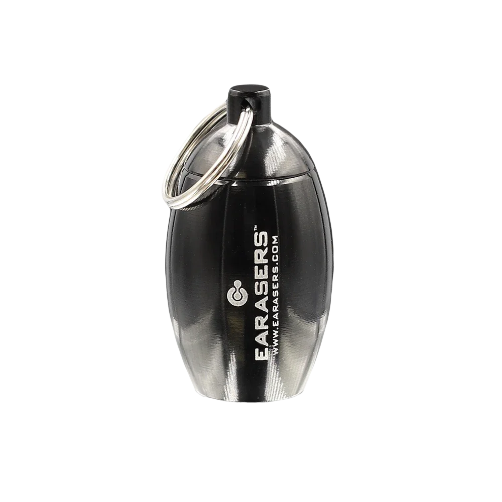 Earasers Stash-Can - Waterproof Metal Keychain Carry Case
