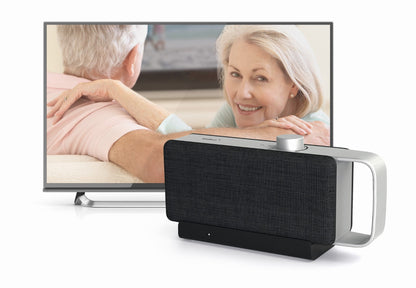 Faller Oskar - Portable Wireless TV Speaker For Hard of Hearing, Elderly, and Seniors with Speech Enhancing Technology