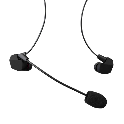 Final VR3000 +Condenser Mic - Virtual Reality In Ear Isolating Gaming Earphones with Boom Mic