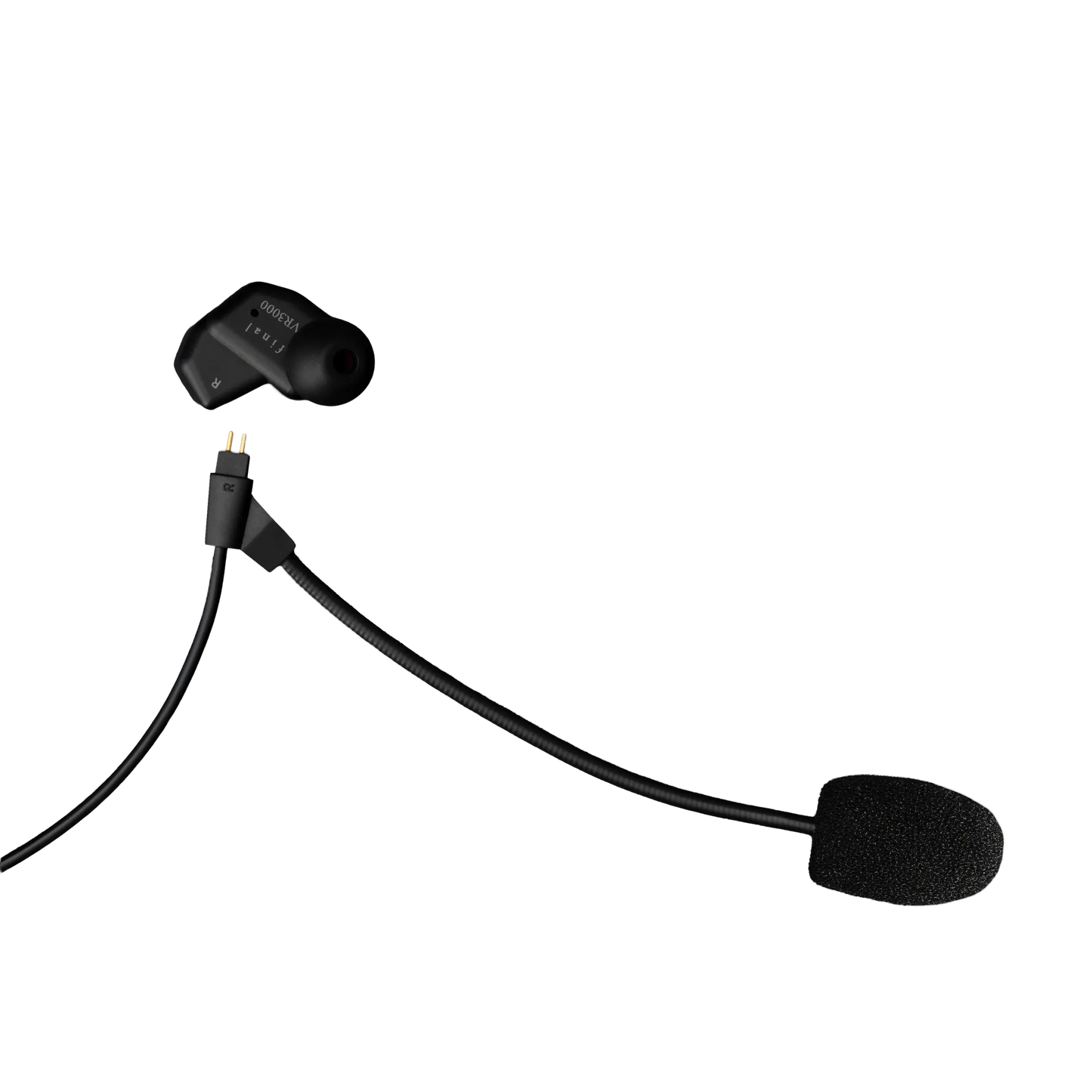 Final VR3000 +Condenser Mic - Virtual Reality In Ear Isolating Gaming Earphones with Boom Mic