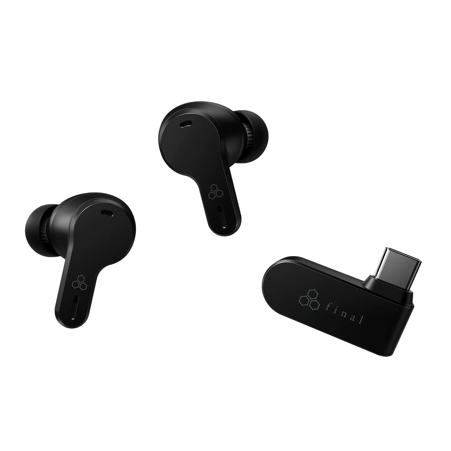 Final VR3000 Wireless - True Wireless Active Noise Cancelling Gaming Earphones with USB-C Dongle