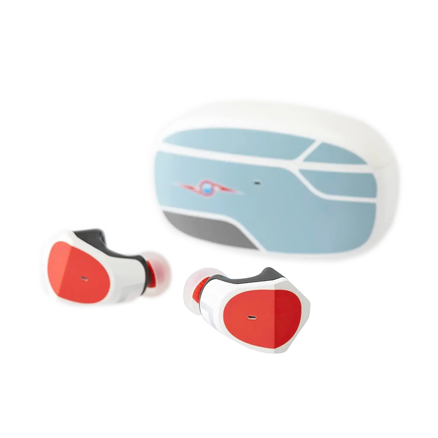 Final x Ultra Seven ZE3000 Ultra Guard - True Wireless Earphones - Red & White