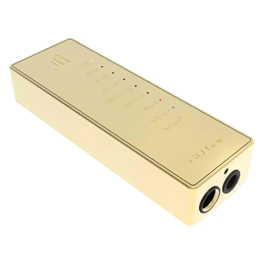 iFi Audio GO bar and GOld bar Limited Edition - Ultraportable Hi-Res USB-C DAC, Headphone Amplifier & Pre-amp