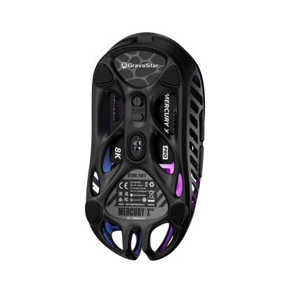 GravaStar Mercury X Pro - 8K Wireless Gaming Mouse