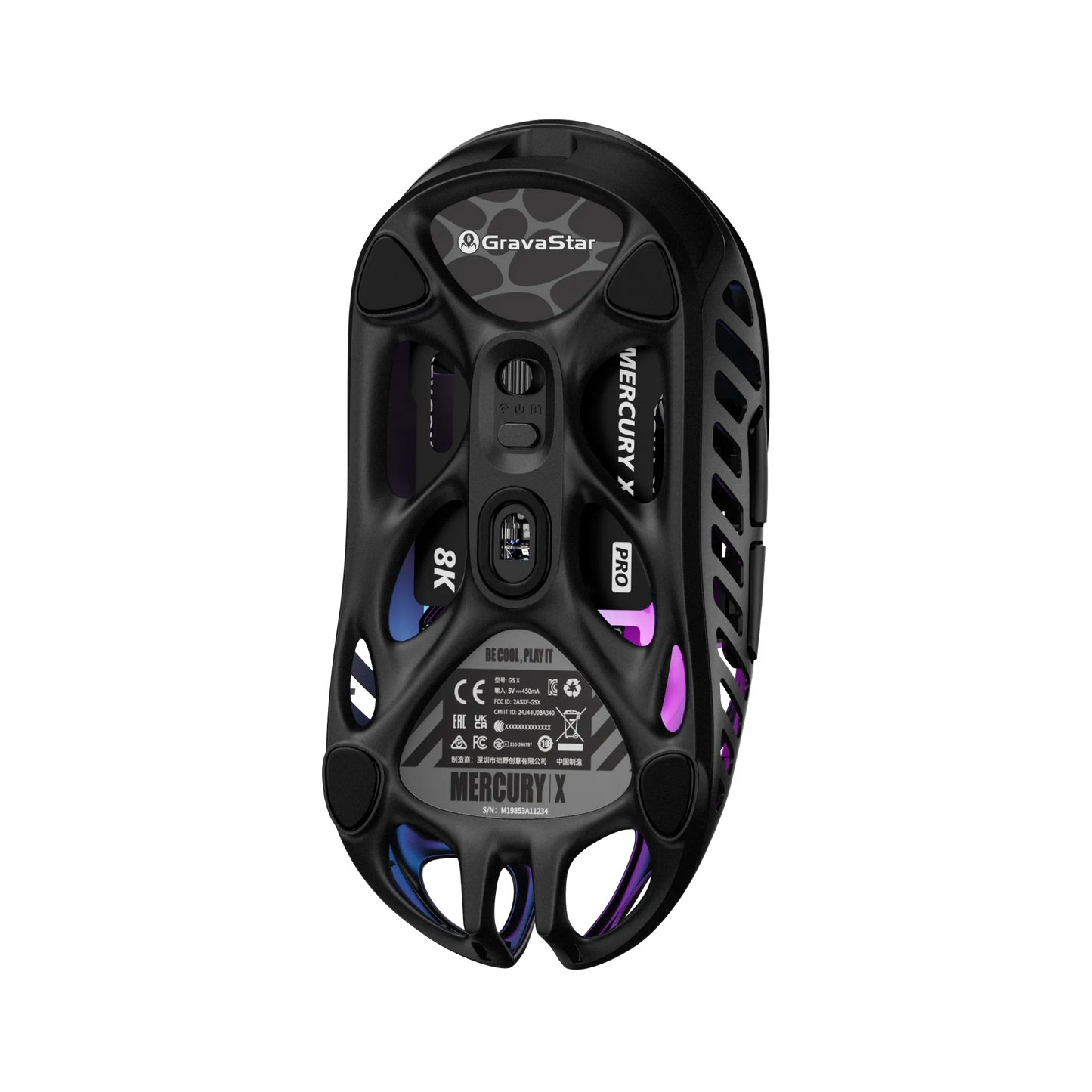 GravaStar Mercury X - Wireless Gaming Mouse