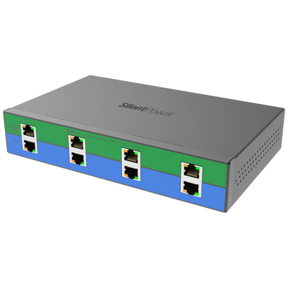 SilentPower LAN iPurifier Pro - Ethernet Filter with Optical Isolation