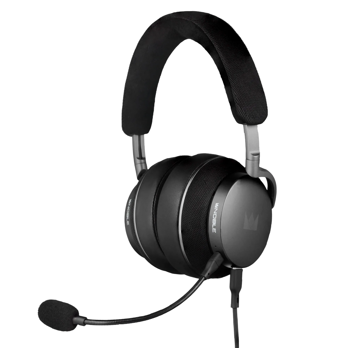 Noble Audio FoKus Apollo - Hybrid Drivers Wireless Active Noise Cancelling Headphones with Detachable Boom Mic