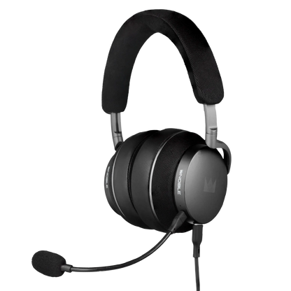 Noble Audio FoKus Apollo - Hybrid Drivers Wireless Active Noise Cancelling Headphones with Detachable Boom Mic