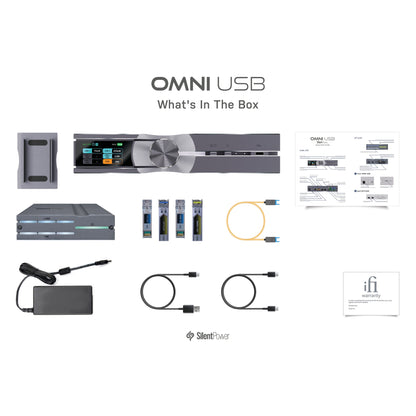SilentPower by iFi OMNI USB - Battery Powered Optically Isolated USB Hub