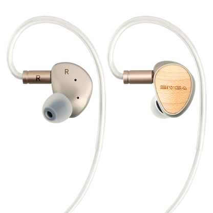 SIVGA Que - Dynamic Beryllium Drivers In Ear Isolating IEM Earphones