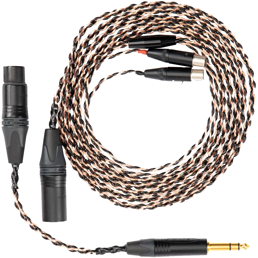 Audeze LCD-5 Premium Combo Cable + XLR to 6.35mm Adapter