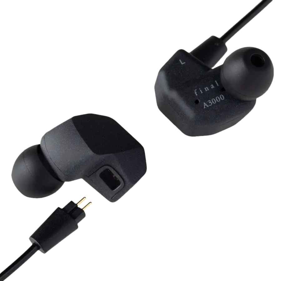 Final A3000 - Single Driver IEM Earphones With Detachable Cable