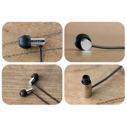 Final E3000 - In Ear Isolating Earphones - Stainless Steel