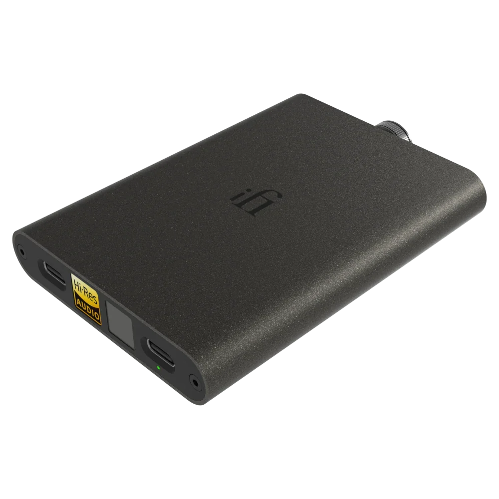 iFi Audio hip-dac 3 Black - Portable Hi-Res Headphone Amplifier & USB-C DAC - Limited Edition