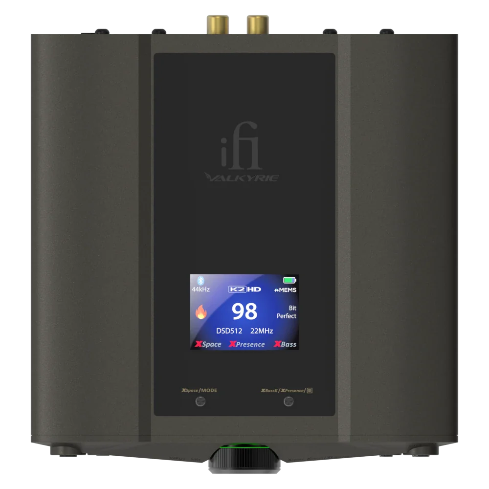 iFi Audio iDSD Valkyrie - Portable Mastering-Grade Headphone Amplifier & USB DAC - Black