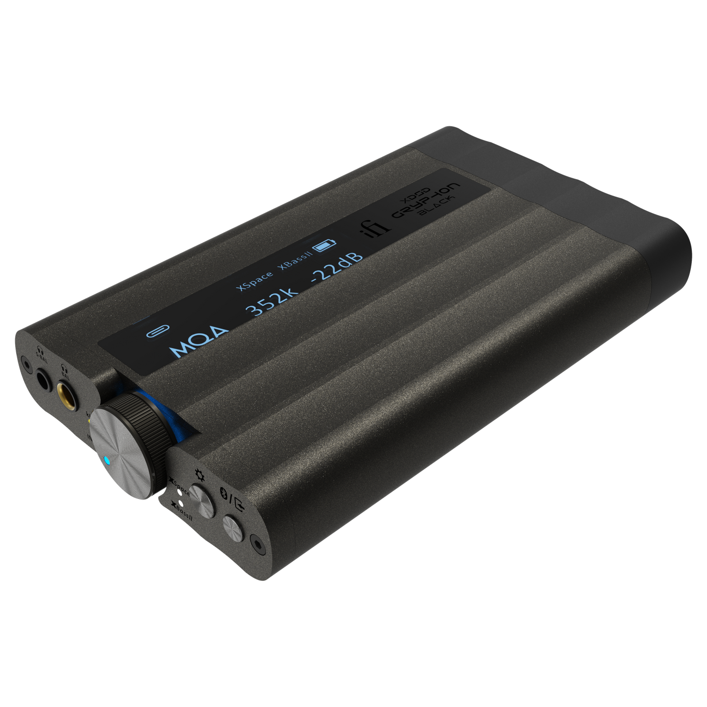 iFi Audio xDSD Gryphon Black - Portable Ultra-Res Wireless Balanced Headphone Amplifier & USB DAC