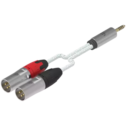 iFi Audio Cable Series - 4.4mm to Dual XLR Interconnect Cable - Premium Edition - 1m