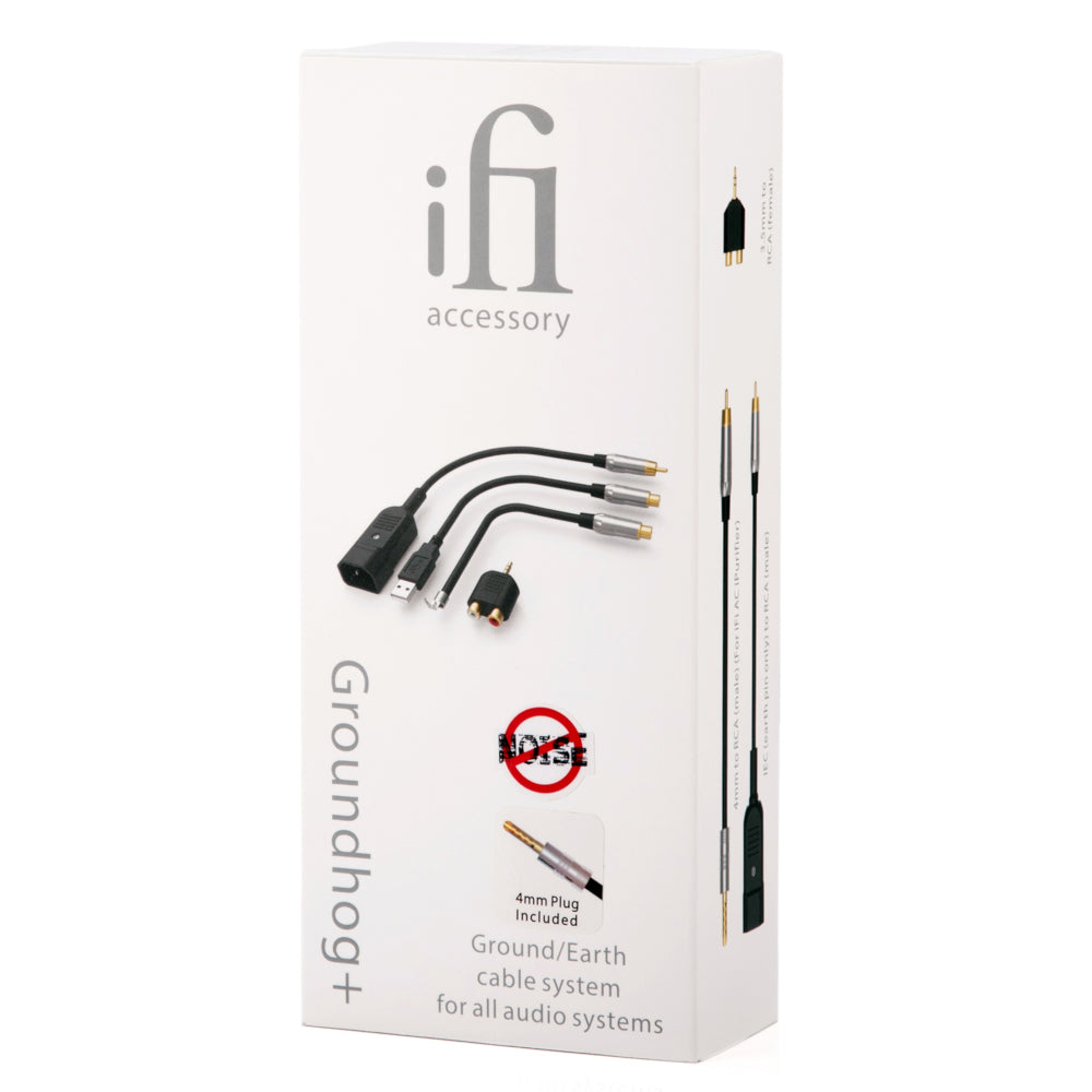iFi Audio Groundhog+ - Ground Loop Isolator Kit for Audio Systems