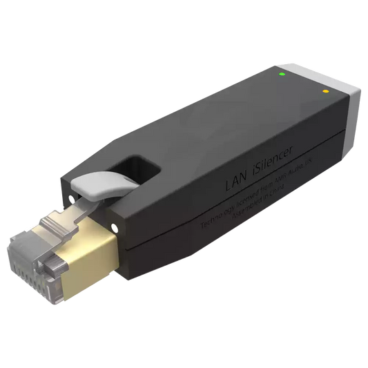 iFi Audio LAN iSilencer - LAN Signal Noise Filter and Ethernet Isolator for Hi-Res Audio Systems