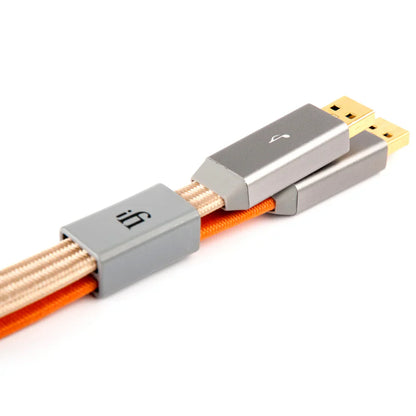 iFi Audio Gemini3.0 - Dual Headed Audiophile USB Cable with Separate Data and Power Signal Paths