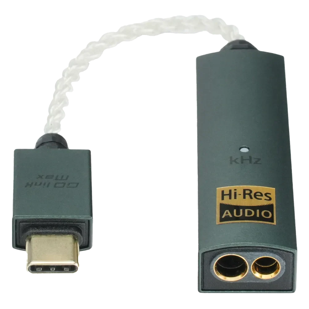 iFi Audio GO link Max - Portable Hi-Res Balanced Headphone Amplifier & USB-C DAC