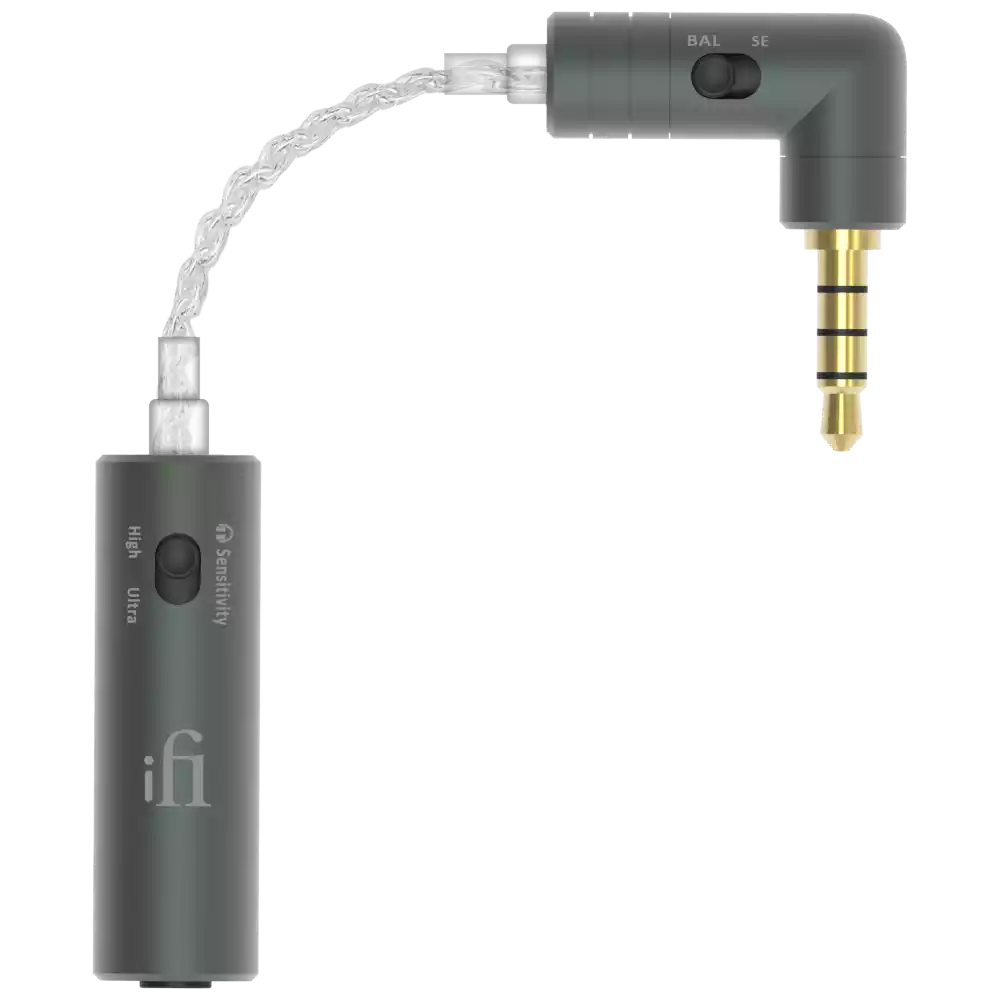 iFi Audio iEMatch+ - Headphone and Earphone Sensitivity Matching Optimiser - 3.5mm