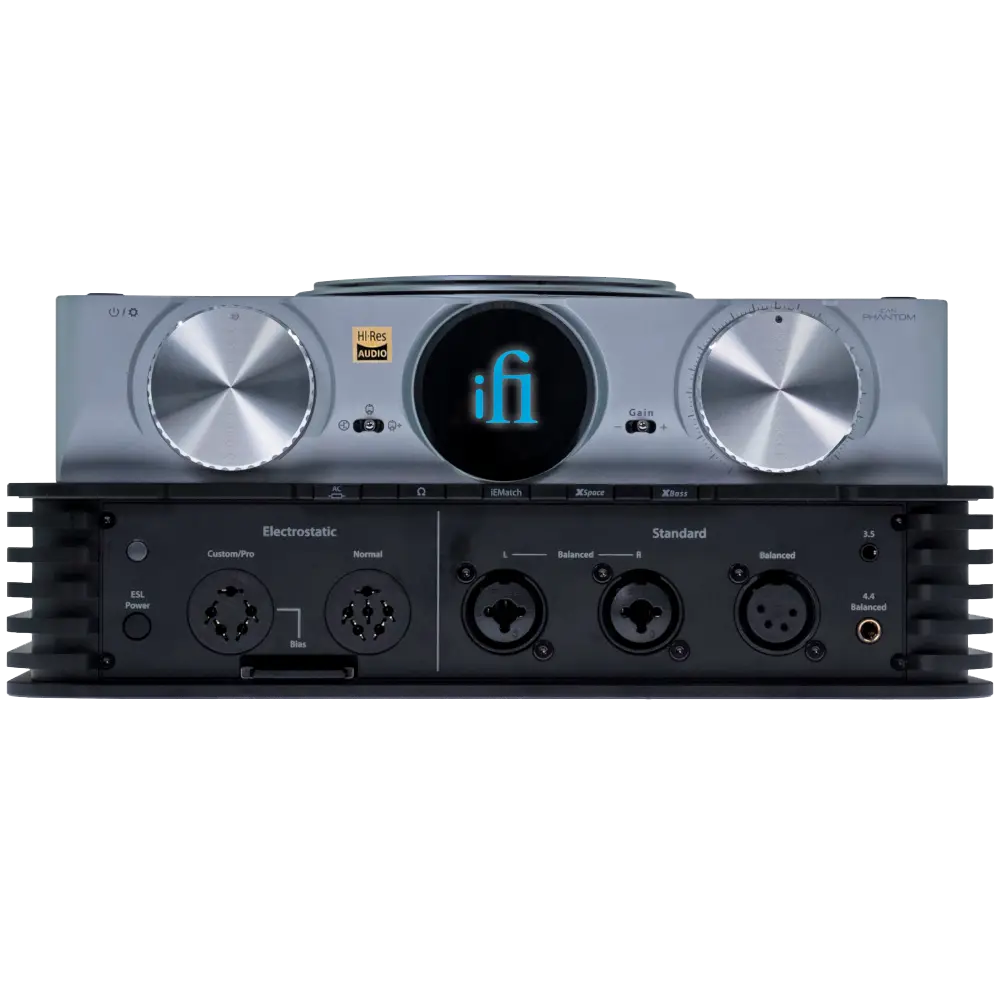 iFi Audio iCAN Phantom - Reference-Class Headphone Amplifier, Pre-amp & Energiser for Electrostatic Headphones