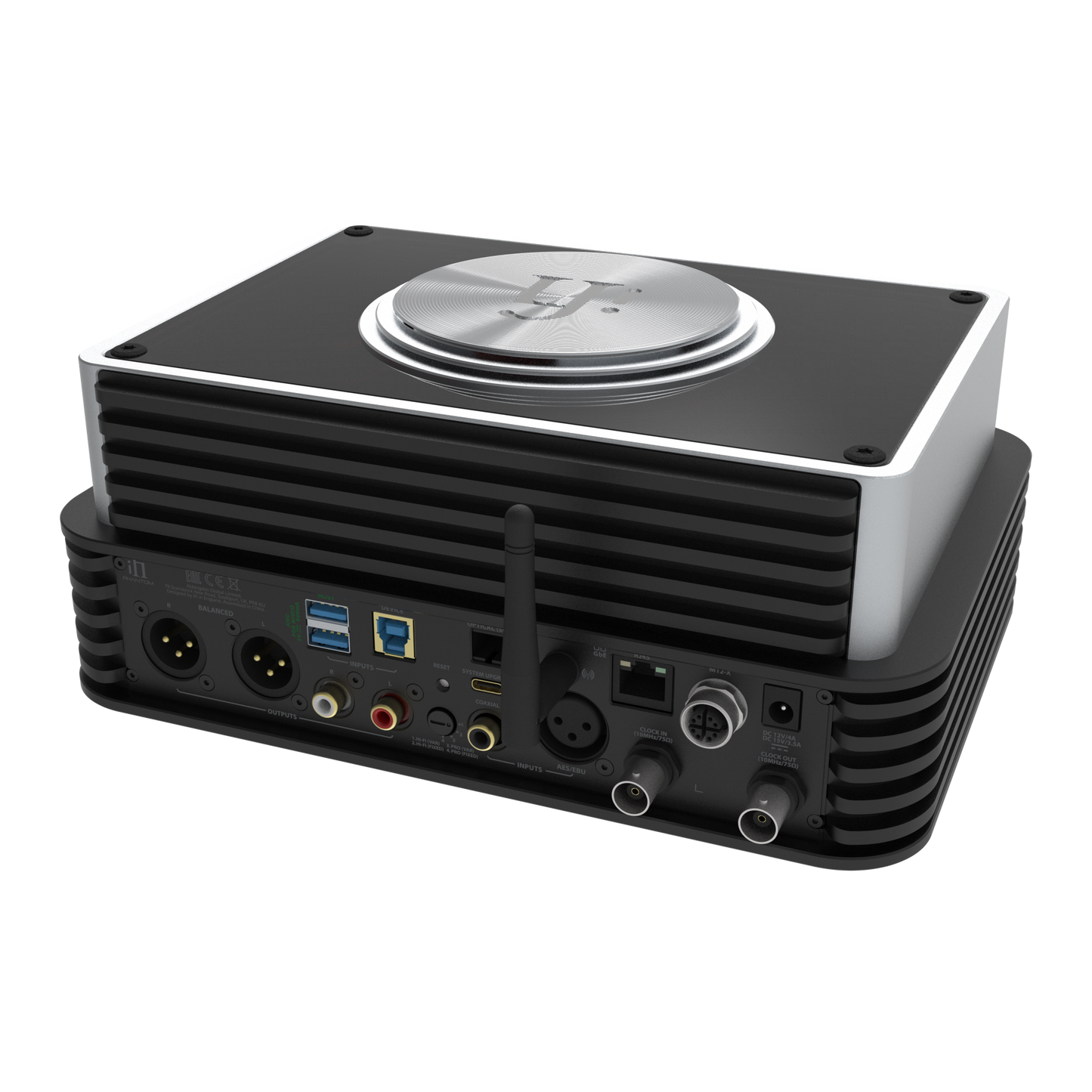 iFi Audio iDSD Phantom - Flagship Reference-Class Streaming DAC, Pre-Amp & Headphone Amplifier