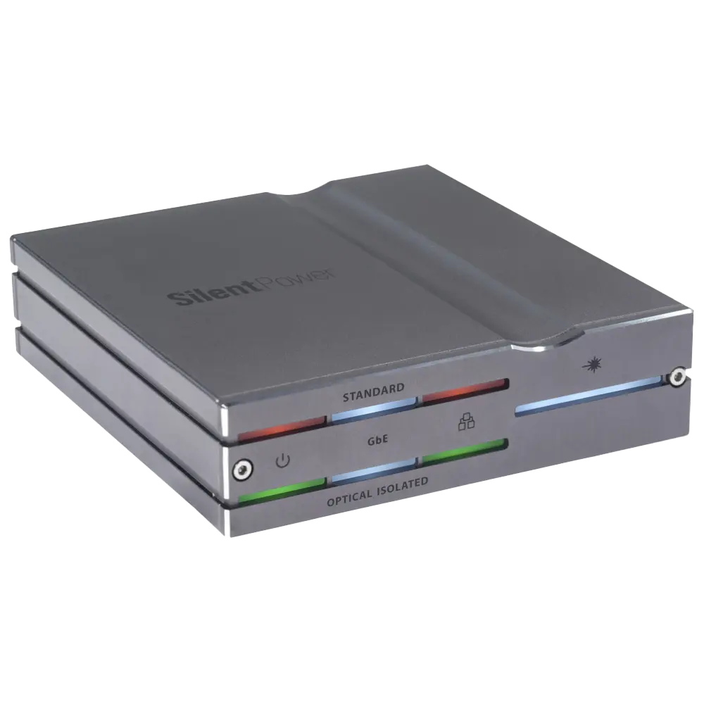 SilentPower LAN iPurifier Pro - Ethernet Filter with Optical Isolation