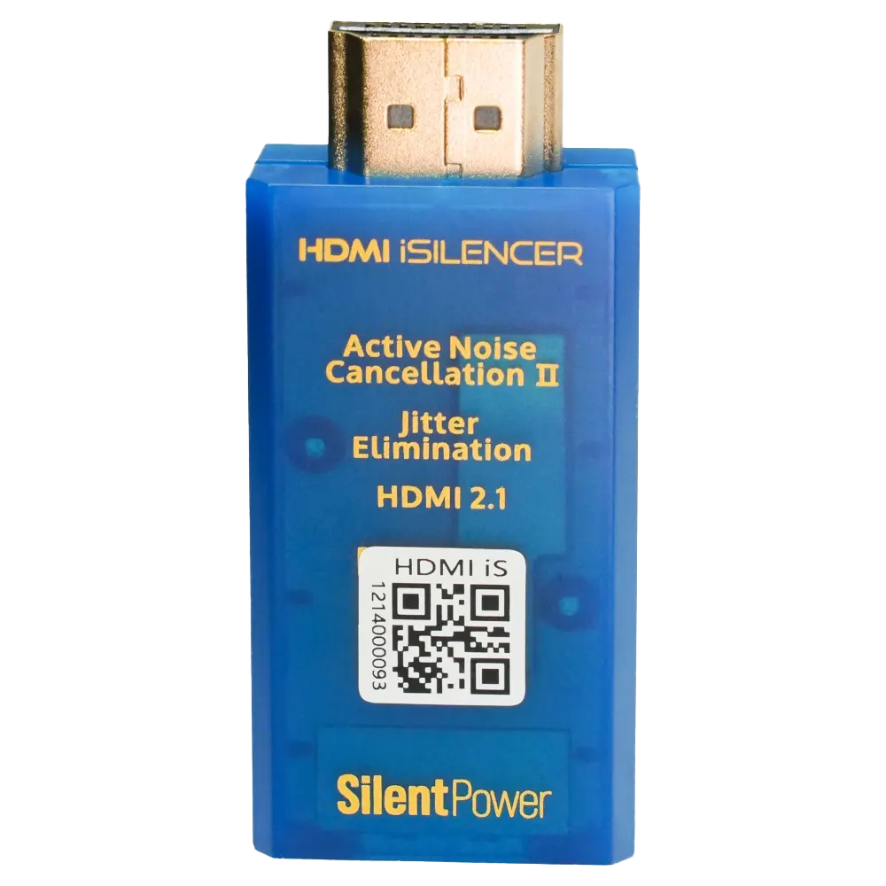 SilentPower by iFi HDMI iSilencer - HDMI Noise Filter with Surge Protection