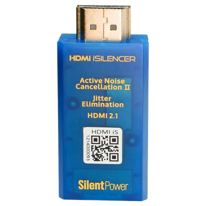 SilentPower by iFi HDMI iSilencer - HDMI Noise Filter with Surge Protection