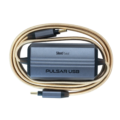 SilentPower Pulsar USB - Galvanically Isolated USB-C Cable with Active Noise Cancellation
