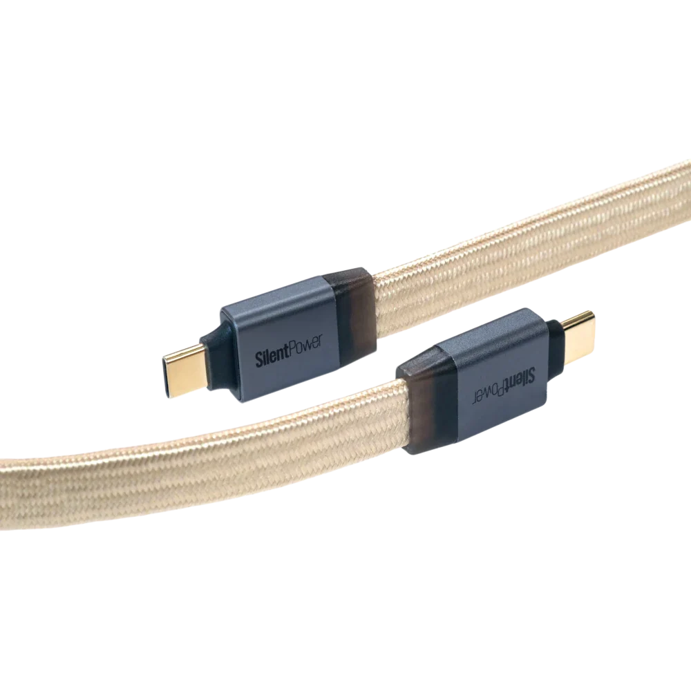 SilentPower Pulsar USB - Galvanically Isolated USB-C Cable with Active Noise Cancellation