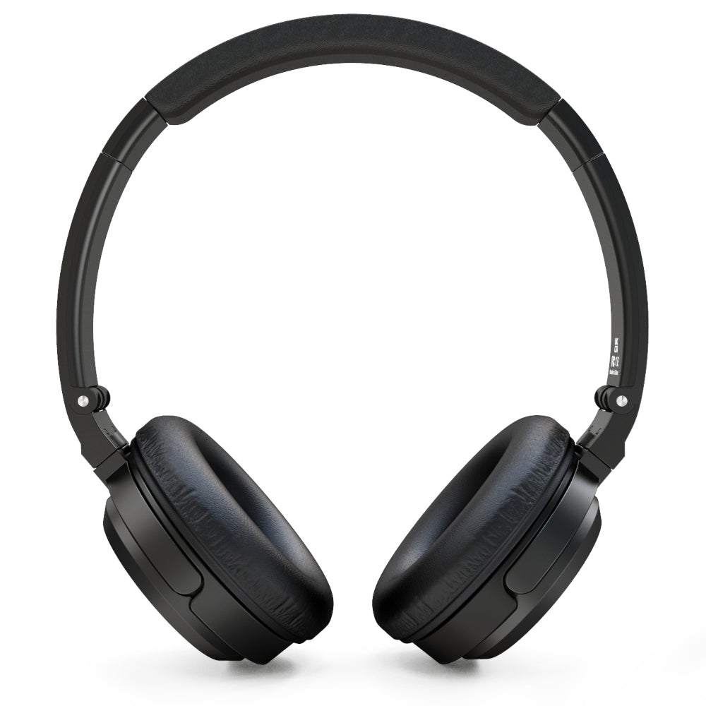 SoundMAGIC P23BT - Portable Wireless Bluetooth Headphones - Black