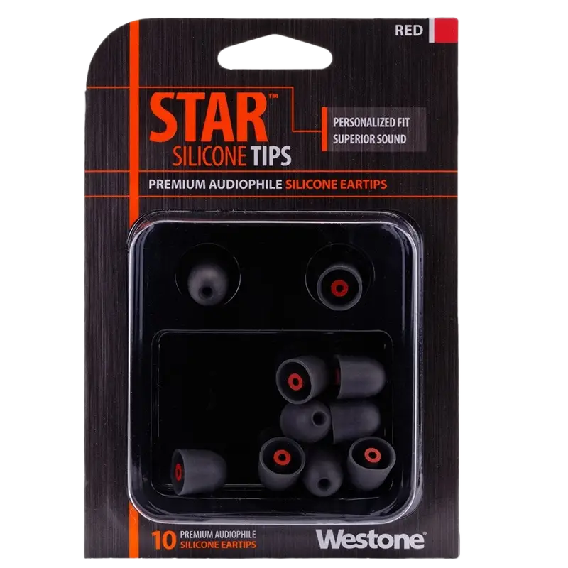 Westone Audio Star Premium Audiophile Silicone Eartips