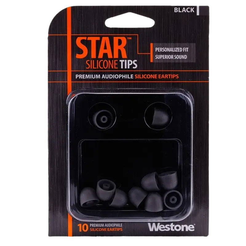 Westone Audio Star Premium Audiophile Silicone Eartips